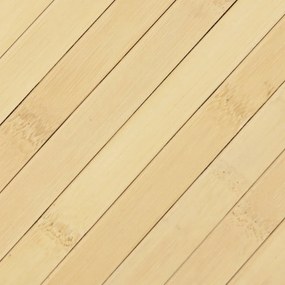 vidaXL Χαλί Ορθογώνιο Ανοιχτό Φυσικό 60 x 100 εκ. Μπαμπού