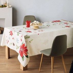 Χριστουγεννιάτικο Τραπεζομάντηλο (135x180) Kentia Loft Snow 254