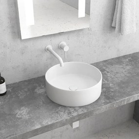 KARAG LT BASINS Νιπτήρας επικαθήμενος White Matt LT 3134-MMW KARAG Ø35,5x12cm KARAG-5206836007915