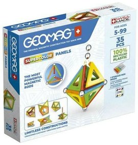 Παιχνίδι Kατασκευή Geomag Supercolor Panels Μαγνητική (35 pcs)