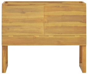 ΈΠΙΠΛΟ ΜΠΑΝΙΟΥ 90 X 45 X 75 ΕΚ. ΑΠΟ ΜΑΣΙΦ ΞΥΛΟ TEAK 338248