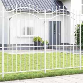 vidaXL Φράχτης Κήπου Woerden Λευκό 240 x 215 cm