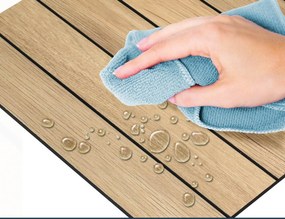 Αυτοκόλλητα πλακάκια Douceur d'intérieur - 25x25cm  - 4τμχ - Μπεζ