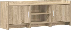 vidaXL Ντουλάπι TV 130 x 33 x 47 εκ Sonoma Δρυς Επεξεργασμένο Ξύλο