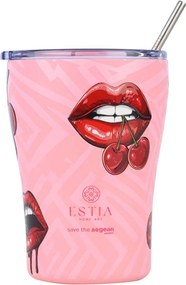 Ποτήρι Θερμός 350ml Estia Save The Aegean Blush Pop 01-31800
