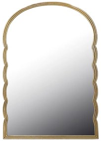 Καθρέπτης Megike Inart μέταλλο σε χρυσή απόχρωση 60x2x90εκ