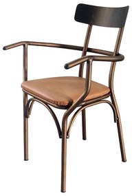 ΚΑΡΕΚΛΑ ΠΟΛΥΘΡΟΝΑ CLUE TS498T ΜΕΤΑΛΛΙΚΗ ΚΑΦΕ 55X53X87Y εκ.
