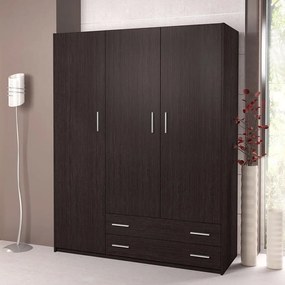 Ντουλάπα Τρίφυλλη Νο. 28 150x180x55 Wenge  SARRIS809702