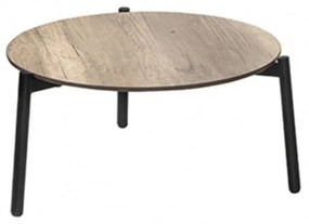 Τραπέζι Κήπου Ola/TC 02-00-1231 Φ59x31cm Black-Sonoma