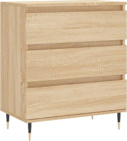 vidaXL Συρταριέρα Sonoma Δρυς 60x35x70 εκ. Επεξεργασμένο Ξύλο