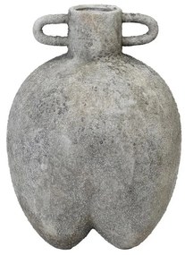 Βάζο γκρί κεραμικό 18,7Χ18,7Χ25,5cm