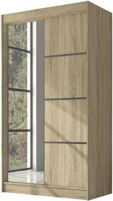 Ντουλάπα Ribeiro 120 συρόμενη-Drus anoixto