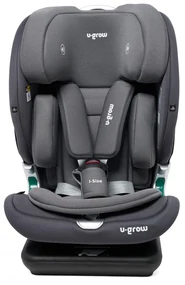 U-Grow UG-VTN40GR Goldfix Plus Καθισματάκι Αυτοκινήτου High-back Booster i-Size με Isofix Grey