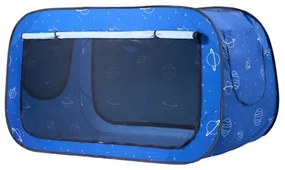 VEVOR 2 Doors Bed Tent Breathable Tent Light Blackout with 0.33 in Fiber Poles