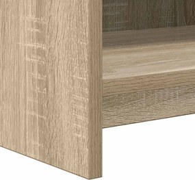 vidaXL Βιβλιοθήκη Sonoma Δρυς 87,5 x 30 x 111 εκ Επεξεργασμένο Ξύλο