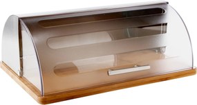 Ψωμιέρα F-V Box Inox Bamboo 103601