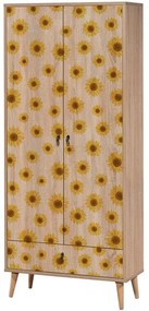 Ντουλάπα Δίφυλλη City Gardrop Seed 863SPH4256 80x45x190cm Multi Two Door