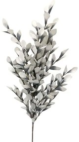 Τεχνητό Κλαδί Με Φύλλα Χωνάκια 00-7077-1 30x110cm Grey Marhome Foam
