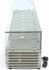 Countertop Prep Fridge - 180cm - Fits 8 x 1/3 GN
