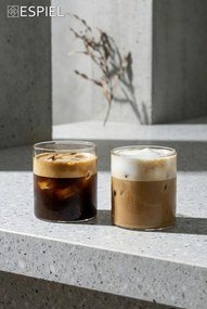 SLIM-BASIC WHISKEY 360ML BOROSILICATE 8X8,5CM  SET 4 TMX