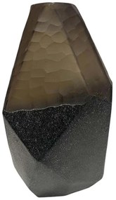 Βάζο DWQA1006 19x32cm Black-Brown Espiel Γυαλί