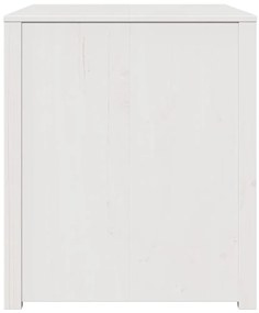 vidaXL Ντουλάπα Κουζίνας Λευκό 106 x 55 x 64 cm Μασίφ ξύλο πεύκου