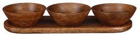 Ορντεβιέρα Σερβιρίσματος 3 Θέσεων (36x12x5) Edelman Tomar D.Brown 1119964