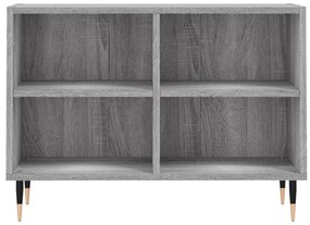 vidaXL Έπιπλο Τηλεόρασης Γκρι Sonoma 69,5x30x50 εκ. Επεξεργ. Ξύλο
