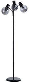 Φωτιστικό Δαπέδου 534LUN5480 Φ30x158cm 3xE27 40W Fume-Black Opviq