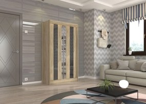 Ντουλάπα Nabi 120 συρόμενη-Drus-Mauro