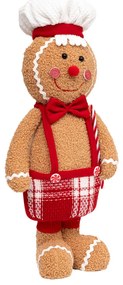Χριστουγεννιάτικο Λούτρινο (21x12x49) A-S Gingerbread Boy 208408