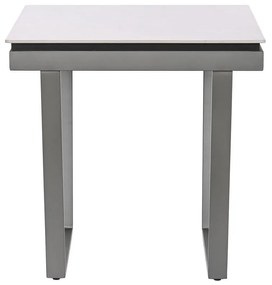 Βοηθητικό Τραπέζι Home ESPRIT Γκρι Μέταλλο 51 x 51 x 53 cm