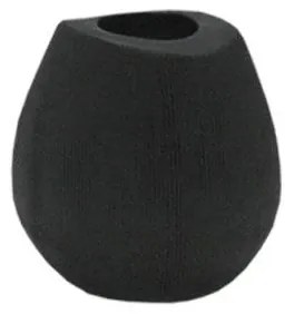 Κηροπήγιο Κεραμικό Μαύρο Art Et Lumiere 12,5x12εκ. 30803