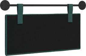 vidaXL Κρεμαστό Κεφαλάρι Σκούρο Πράσινο ύφασμα