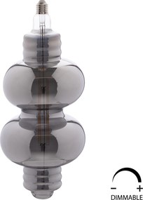 ΛΑΜΠΤΗΡΑΣ LED FILAMENT 8W E27 3000K SMOKE COLOR DIMMABLE  HM4053.03
