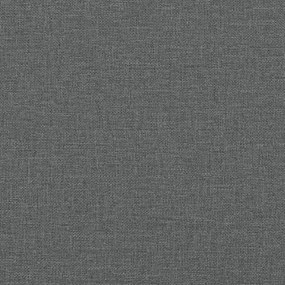 vidaXL Μαξιλάρια Διακοσμητικά 2 τεμ. Σκούρο Γκρι Ø15x50 εκ. Υφασμάτινα