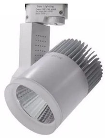 Προβολέας LED τροχιάς για ράγα φωτισμού 7W 6500K