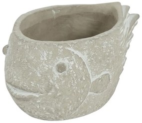 Κασπώ Ψάρι 013.820908 31x17x13cm Grey Κεραμικό