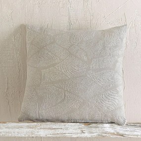 Μαξιλαροθήκη Διακοσμητική Casa Beige Ρυθμός 40Χ40 Cotton-Polyester