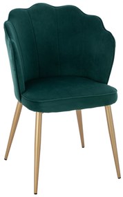 ΚΑΡΕΚΛΑ AVIE HM8737.03 ΒΕΛΟΥΔΟ ΚΥΠΑΡΙΣΣΙ ΜΕ ΜΕΤΑΛΛΙΚΟ ΧΡΥΣΟ ΣΚΕΛΕΤΟ 57.5x57.5x85 εκ.