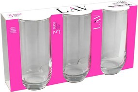 Ποτήρια Νερού 415ml (Σετ 3τμχ) Lav Sude