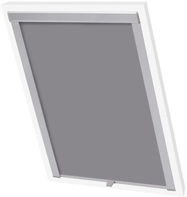 vidaXL Στόρι Ρόλερ Συσκότισης (Blackout) Γκρι M06/306