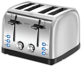 Φρυγανιέρα PRST-40454 4Θέσεων 1900W Inox 400454 PRIMO 400454