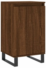 vidaXL Ντουλάπια 2 τεμ. Καφέ Δρυς 40x35x70 εκ. από Επεξεργασμένο Ξύλο