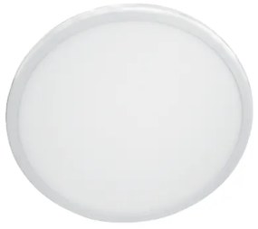 Φωτιστικό Πάνελ Χωνευτό LED 15W Λευκό 3000K 1300Lm Slim 2,5cm Φ17,5cm FLEXI1530RW ACA-FLEXI1530RW-Λευκό FLEXI1530RW