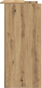 vidaXL Γραφείο υποδοχής 100x50x103,5 εκ. Επεξεργασμένο Ξύλο