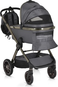 Καρότσι Μωρού 2 σε 1 - Cangaroo - iClick gray