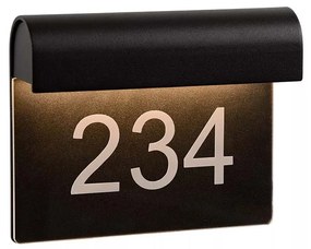 Φωτιστικό Επίτοιχο Lucide 27881-06-30 THESI LED Μαύρο Ματ (Black Mat) 3000 K