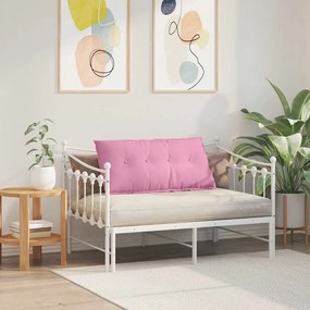 vidaXL Μαξιλάρι Πλάτης Ροζ 100 x 19 x 50 εκ ύφασμα