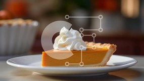 Σετ των 2 Intra Συλλεκτικό Ξύλινο Παζλ Plywood 4mm - Φέτα κολοκυθόπιτα με σαντιγί Σε Ξύλινο Κουτί - Διαστάσεις: 10x10 cm – 25 κομμάτια